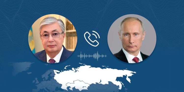 Токаев поздравил Путина с днём рождения