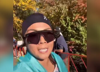 Казахстанка Асем Болатжан преодолела марафон в 42 км в Нью-Йорке (ВИДЕО)