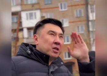 В Кокшетау обсуждают куртку акима за миллион тенге (ВИДЕО)