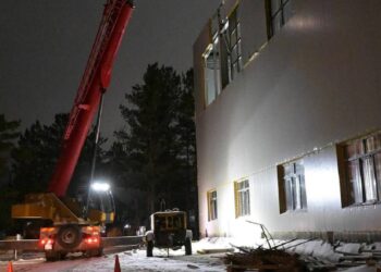 Трагедия на стройке школы в Павлодаре: под завалами найден погибший