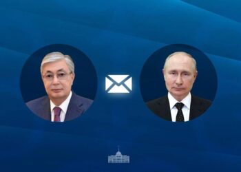 Токаев направил письмо Путину