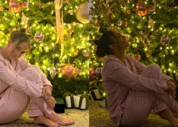 Уютно и по-семейному, но без мужа: Джей Ло показала, как отпраздновала Рождество