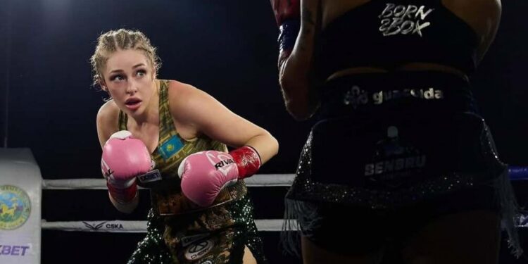 Ангелина Лукас выиграла титул WBF (ВИДЕО)