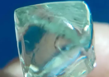 Редкий дорогой алмаз нашли два друга в Индии, но разбогатеть у них не получится