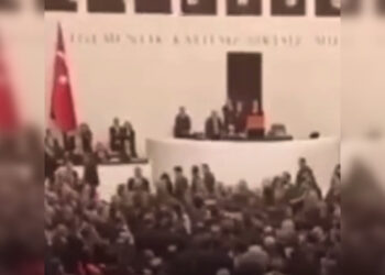 Депутаты подрались на заседании парламента в Турции (ВИДЕО)