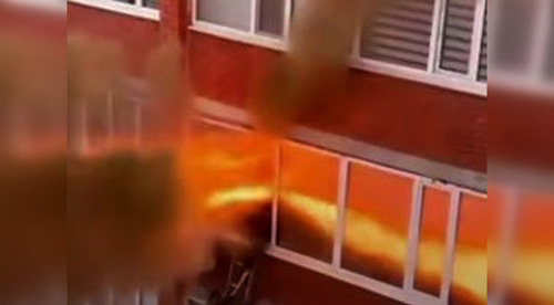 Мощный взрыв прогремел в жилом доме в Уральске (ВИДЕО)