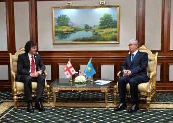 Токаев встретился с премьер-министром Грузии