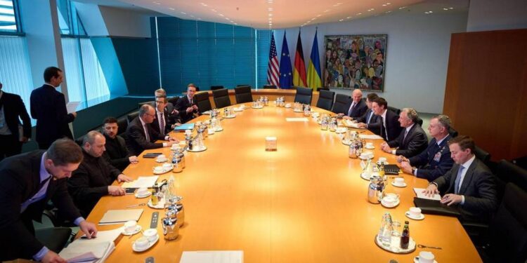 В Берлине началась встреча Зеленского с представителями США по мирному плану