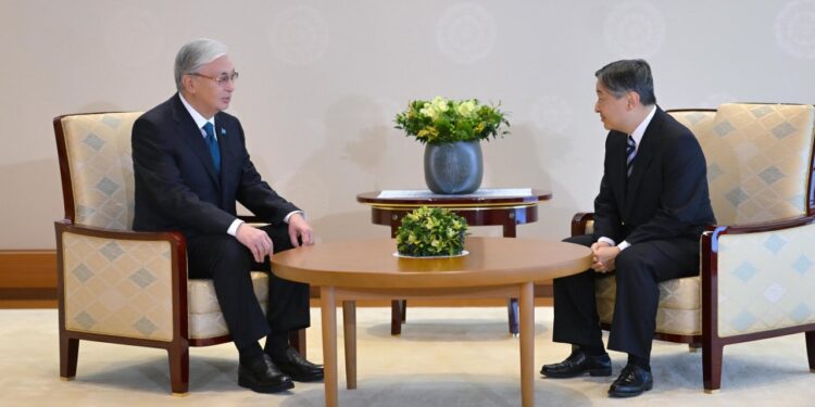 Токаев прибыл в Императорский дворец