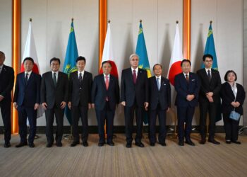 Токаев встретился с членами Японской парламентской лиги дружбы с Казахстаном