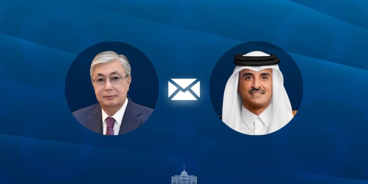 Касым-Жомарт Токаев поздравил народ и эмира Катара