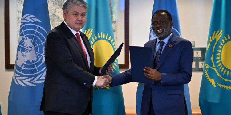 Казахстан и Университет ООН подписали меморандум о сотрудничестве
