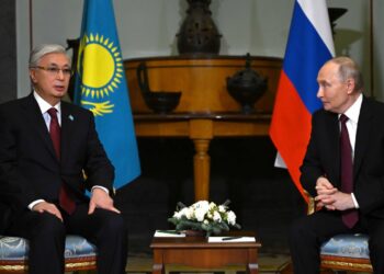 Токаев провёл встречу с Путиным в Санкт-Петербурге