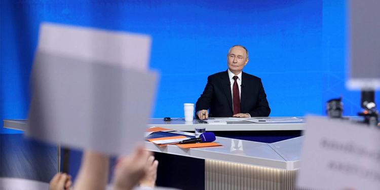 Путин: Россия хочет провести 2026 год в мире и без военных конфликтов