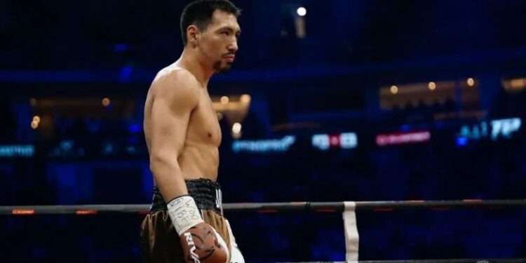 В Минспорта прокомментировали срыв чемпионского боя Алимханулы после скандала с допингом