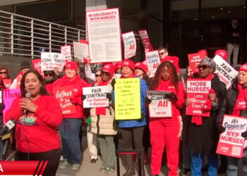 В Нью-Йорке вспыхнула крупнейшая забастовка медсестёр