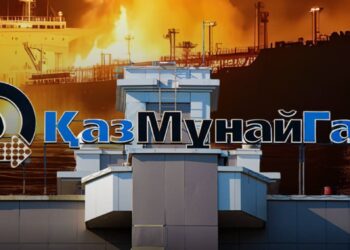 КазМунайГаз прокомментировал атаку на танкер у КТК