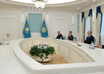 Токаев принял президента FIS Йохана Элиаша