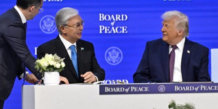 Что сказал Токаев Трампу перед тем, как подписать Устав “Совета мира”?