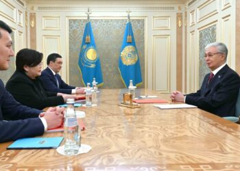Касым-Жомарт Токаев принял главу Конституционной комиссии