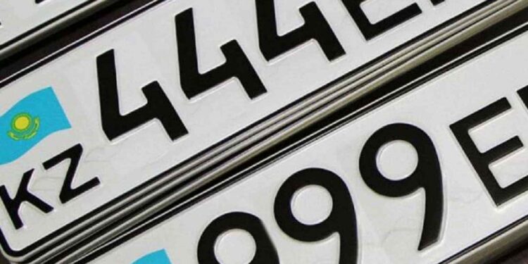 Красивые номера: казахстанцы подали 11 тысяч заявлений