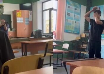 Преподаватель выстрелил в мишень на голове студента в Алматы