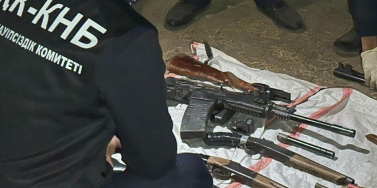 Оружие, наркотики, патроны: КНБ провёл с полицией облаву в Алматы, Шымкенте и шести областях