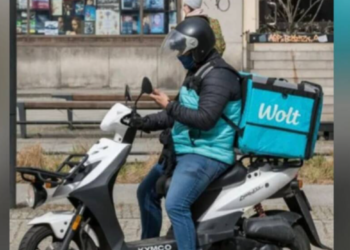 Курьерский беспредел: полиция Алматы показала самые грубые нарушения ПДД