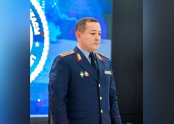 Назначен новый начальник Департамента полиции Шымкента