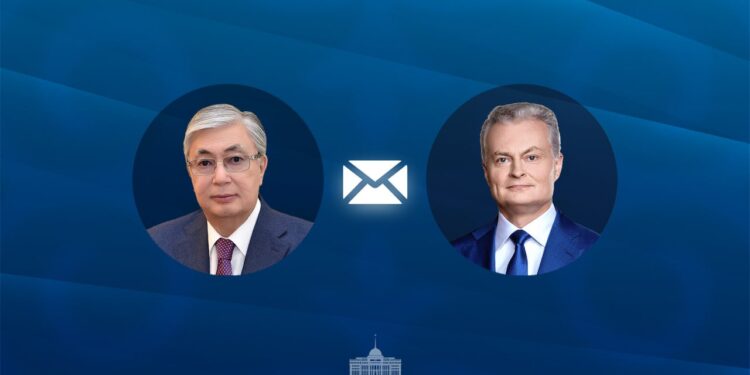 Токаев направил поздравление президенту Литвы