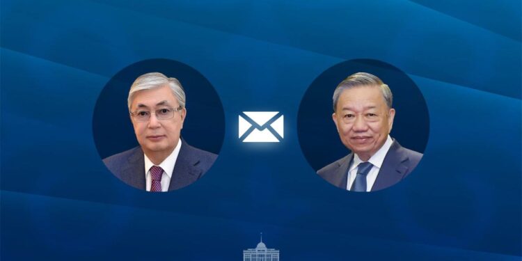 Касым-Жомарт Токаев направил телеграмму генсеку ЦК Компартии Вьетнама