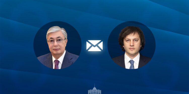 Касым-Жомарт Токаев провёл телефонный разговор с премьером Грузии