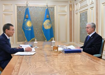 Токаев и глава ЦИК обсудили подготовку к референдуму