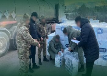 Пограничники пресекли контрабанду сигарет на 60 млн тенге