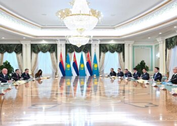 О чём переговорили президенты Казахстана и Сербии?