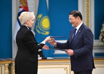Токаев и Вучич приняли совместное заявление