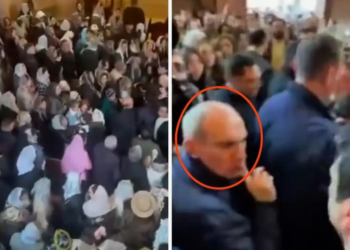 Нападение на Пашиняна в церкви: трое задержаны (ВИДЕО)