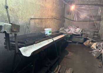 Полиция изъяла у чёрного золотоискателя 55 мешков в Акмолинской области