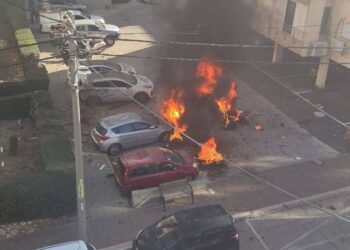Обломки БПЛА упали в Тель-Авиве: пострадали люди