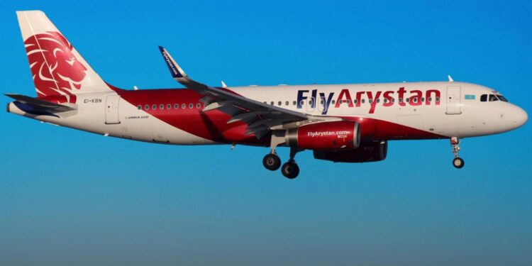 FlyArystan временно отменяет рейсы Актау – Дубай до 31 марта