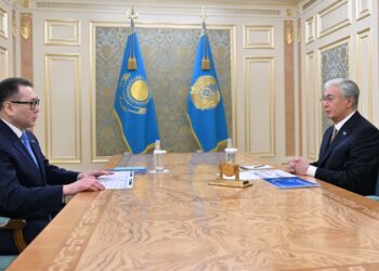 Президент заслушал отчет министра торговли и интеграции Армана Шаккалиева