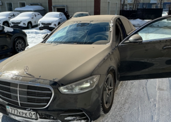Mercedes осуждённой Перизат Кайрат передали в полицию Астаны