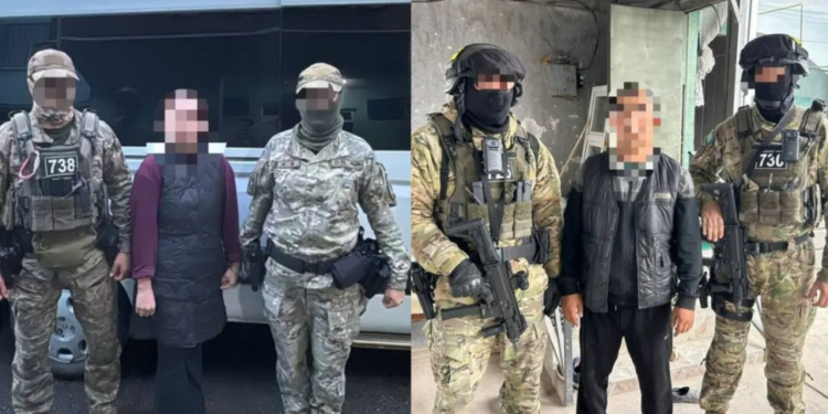 Сотрудники КНБ и полиции накрыли канал незаконной миграции на юге Казахстана