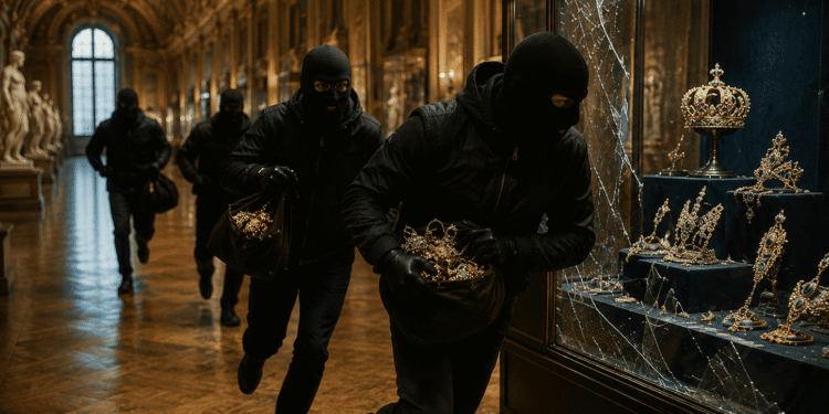 Ограбление Лувра экранизируют во Франции