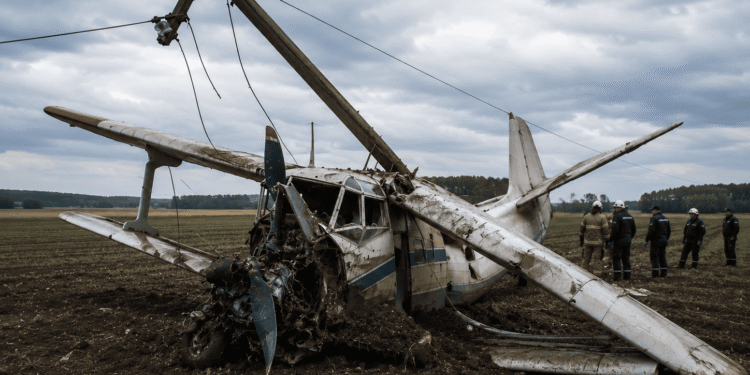 Пилот погиб при крушении самолета Ан-2 в Павлодарской области