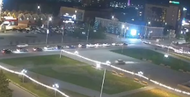 Лихач врезался в библиотеку Абая в Семее