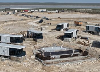 На берегу Каспия строят первый resort-комплекс для спасателей Казахстана