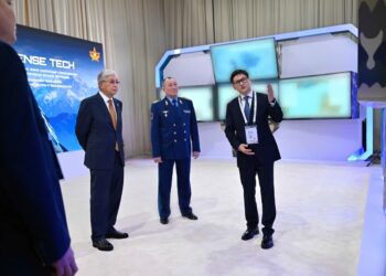 Токаеву представили Центр поддержки инноваций в сфере обороны и безопасности Defense Tech