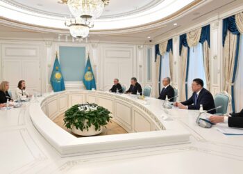 Токаев принял в Акорде членов правительства Австрии