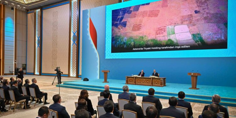 Токаеву и Эрдогану представили совместные инвестпроекты Казахстана и Турции